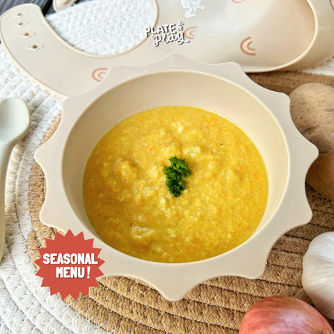 Toddler Creamy Veggie Chowder