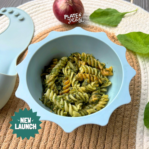 Toddler Power Pesto with Kale & Chickpea