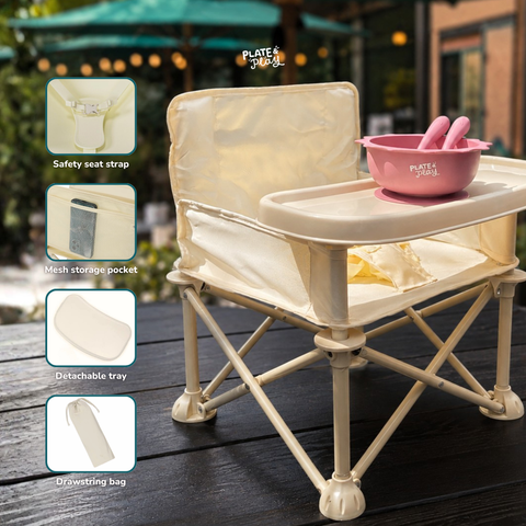 Little Foodie’s Portable Foldable Travel High Chair | 6–36 Months