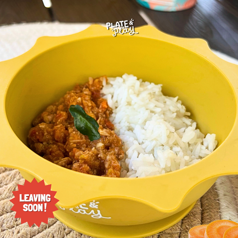 Toddler Ayam Masak Merah with Rice