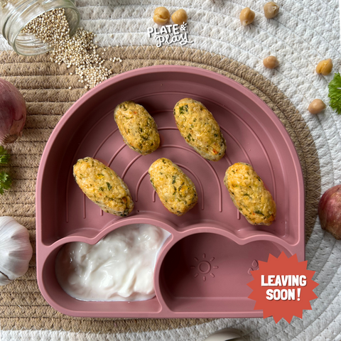 Baby Super-Koftas with Chicken & Quinoa