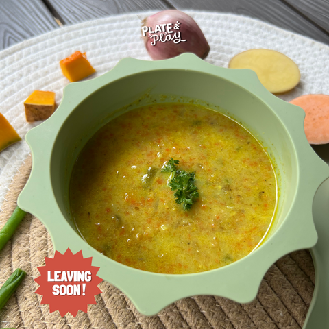 Toddler Lemak Lodeh with Chickpea, Sweet Potato & Lentil