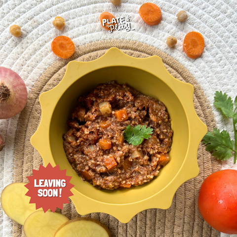 Baby Moroccan Chicken Stew with Couscous