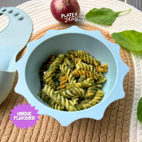 Toddler Power Pesto with Kale & Chickpea