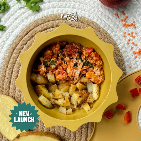 Baby Shakshuka  with Herbed Potatoes