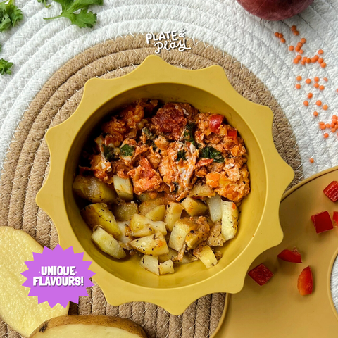 Baby Shakshuka  with Herbed Potatoes