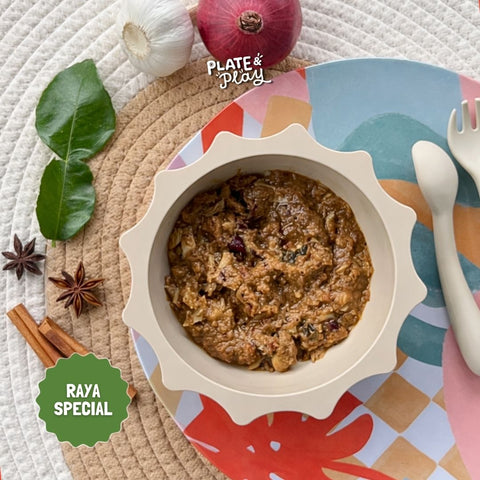 Baby Signature Rendang Ayam with Kidney Beans